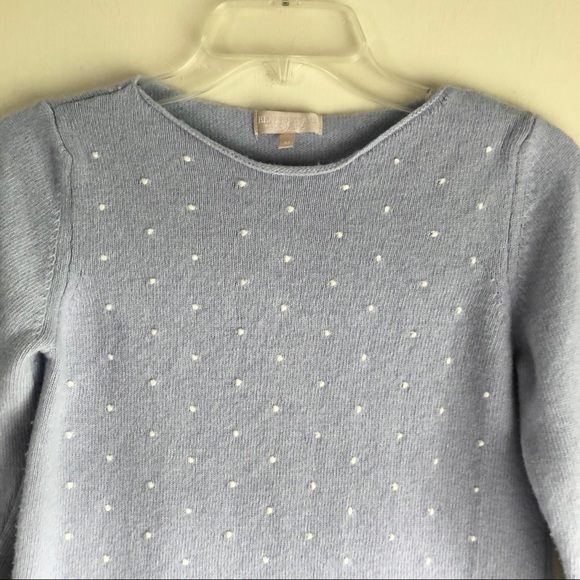 Benedetta B. Light Blue Polka Dot Sweater - Picture 2 of 3